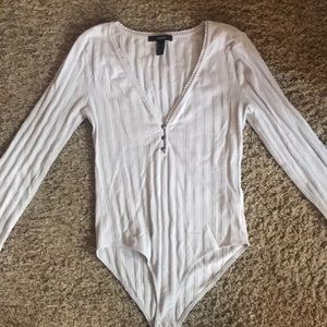Forever 21 Gray Bodysuit